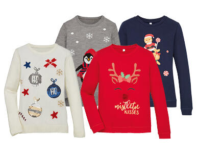 BLUE MOTION 
 PULL DE NOËL POUR FEMMES