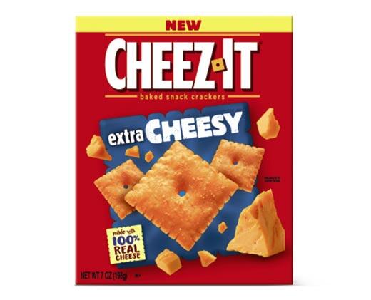 Cheez-It 
 Extra Cheesy or White Cheddar