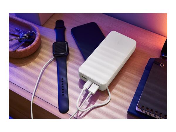 Tronic White 20,000mAh Power Bank