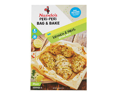 Nando's Peri-Peri Bag & Bake Lemon & Herb 20g