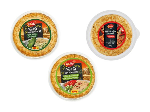 Tortilla/tortilla avec Piri-Piri