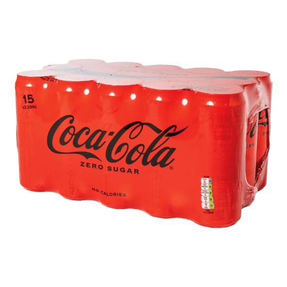 COCA-COLA(R) 				Coca-Cola zero, 15 St.