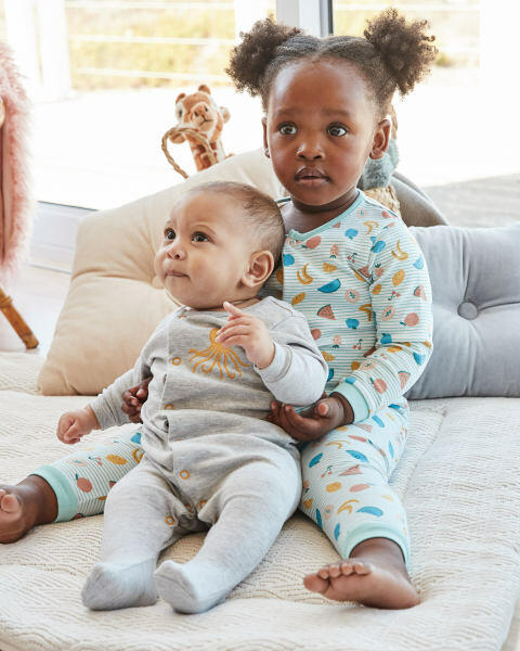 Fruits Footless Sleepsuit 3 Pack