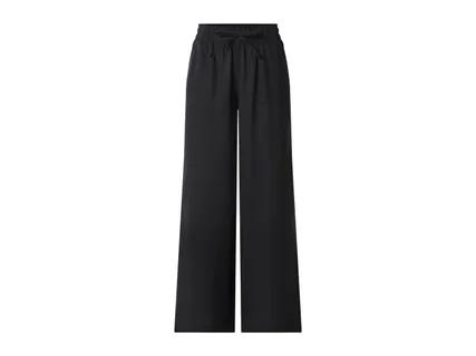 ESMARA Ladies' Black Linen Blend Trousers