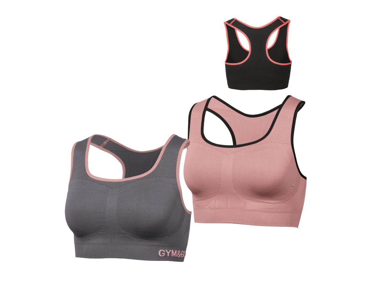 CRIVIT Ladies' Seamless Sports Bra