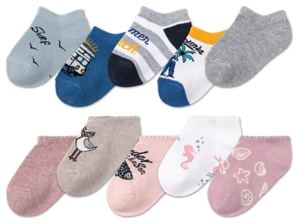 Kleinkinder Sneakersocken, 5 Paar