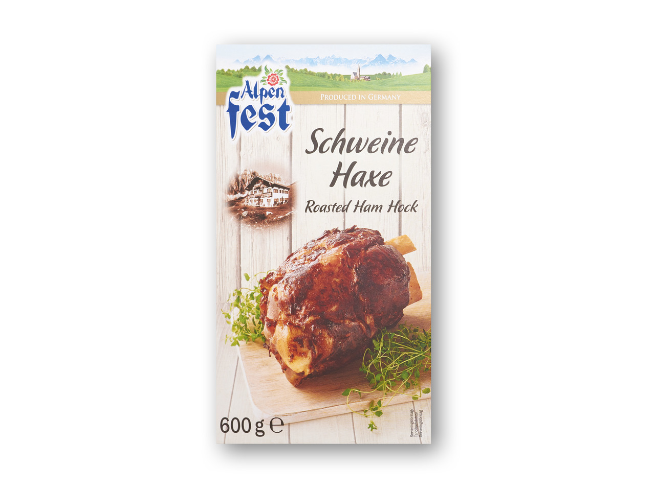 ALPENFEST Svineskank slow cooked