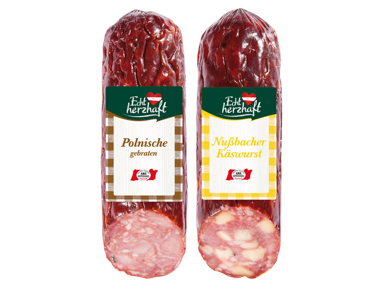 ECHT HERZHAFT Dauerwurst- Sortiment