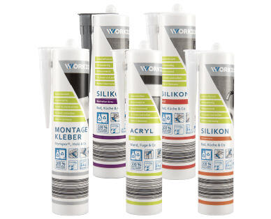 WORK ZONE(R) SILICONE/SIGILLANTE/ COLLA DI MONTAGGIO