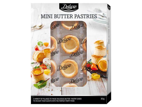 DELUXE Mini Blätterteig-Pasteten