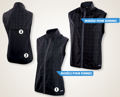Gilet multifonctions pour femmes/hommes INOC