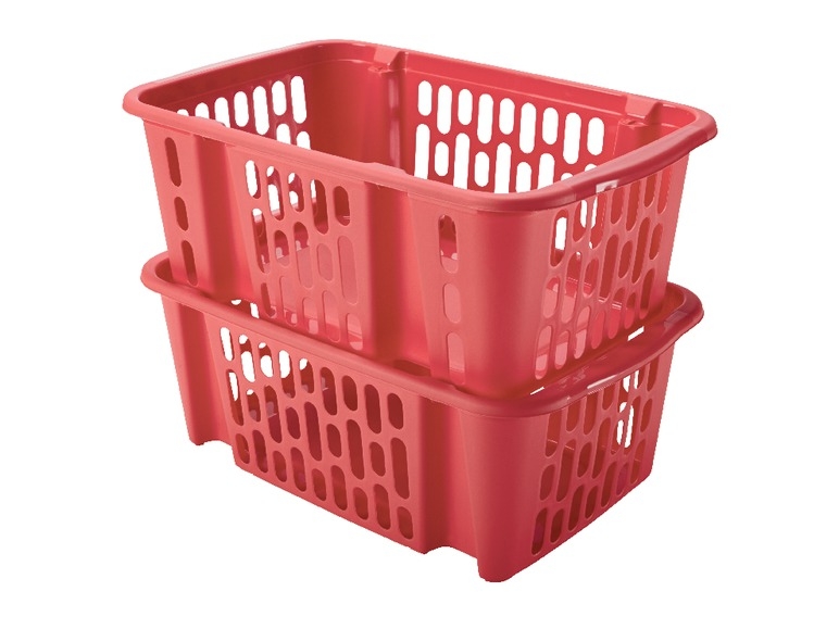 Stack & Nest Baskets, 3 or 2 pieces