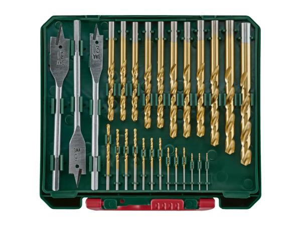 Parkside Mixed Bit Set - 204 Pieces