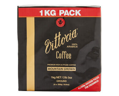 Vittoria Mountain Grown Coffee Ground 1kg