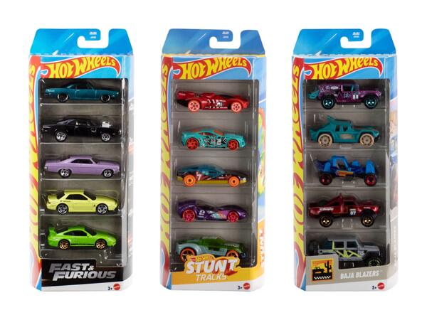 Voitures, set de 5