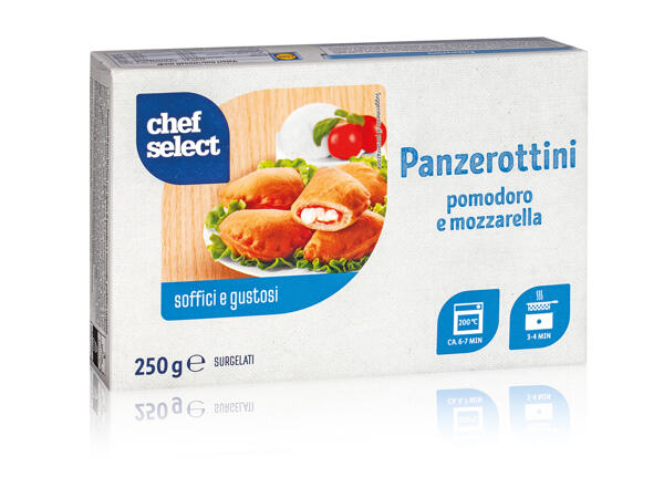 Panzerottini with Tomatoes and Mozzarella