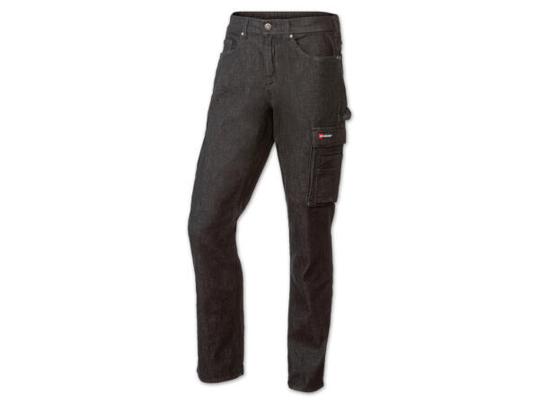Herren Jeans-Arbeitsbundhose