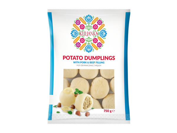Potatisdumplings med fyllning