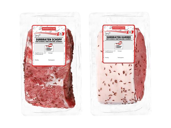 Frisches Surfleisch im Stück
