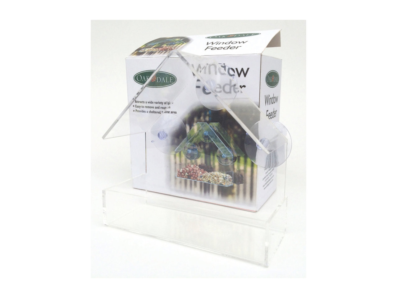 Oakdale Window Bird Feeder1
