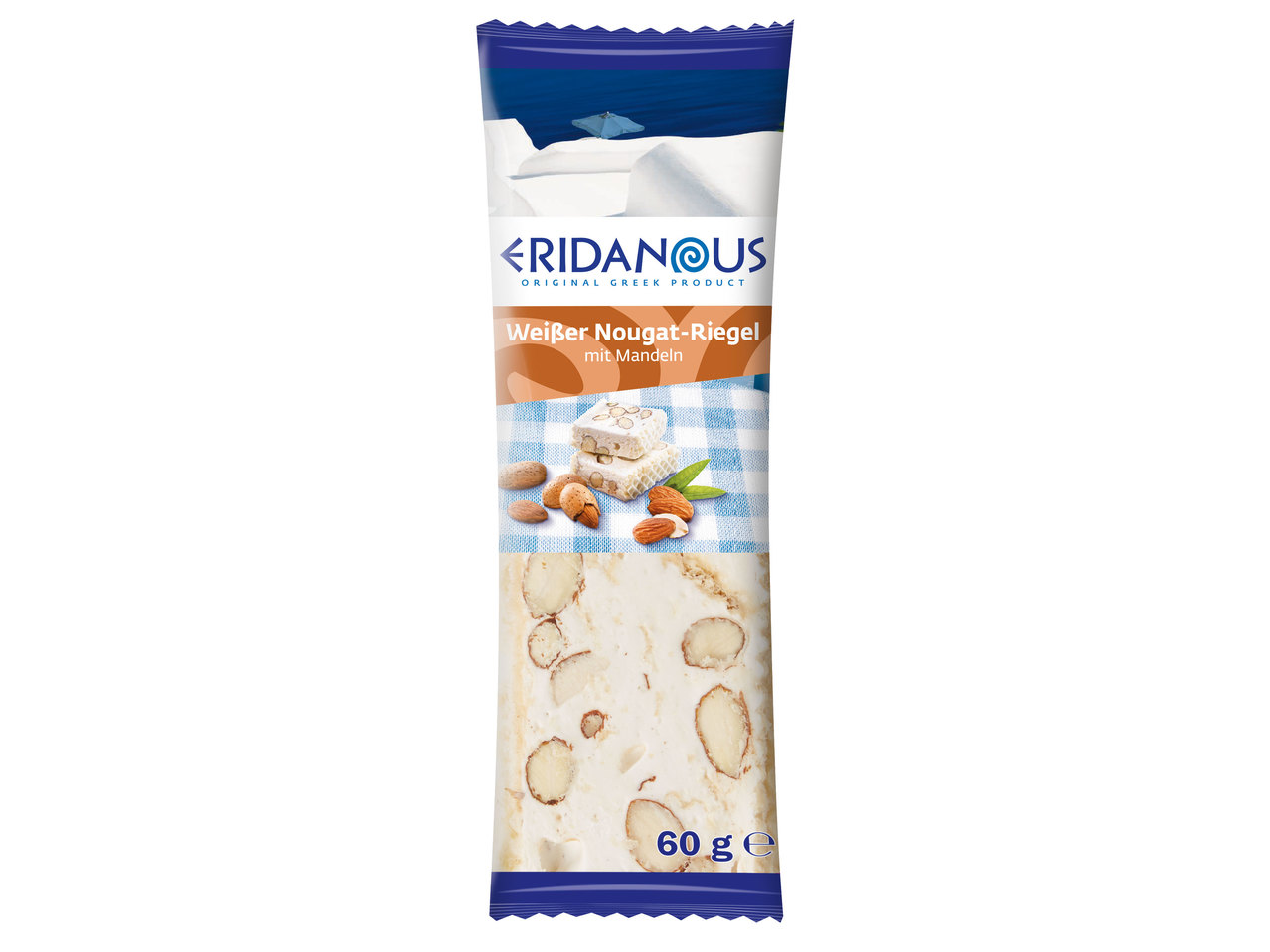 ERIDANOUS Weißer Nougat-Riegel