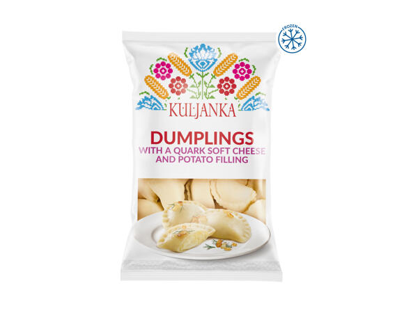 Kuljanka Dumplings with a Quark Soft Cheese & Potato Filling