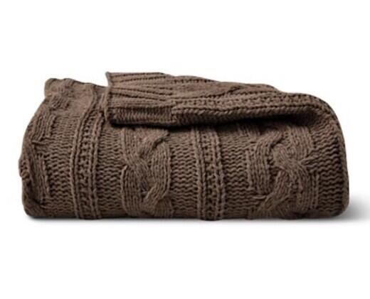 Huntington Home 
 Cable Knit Throw