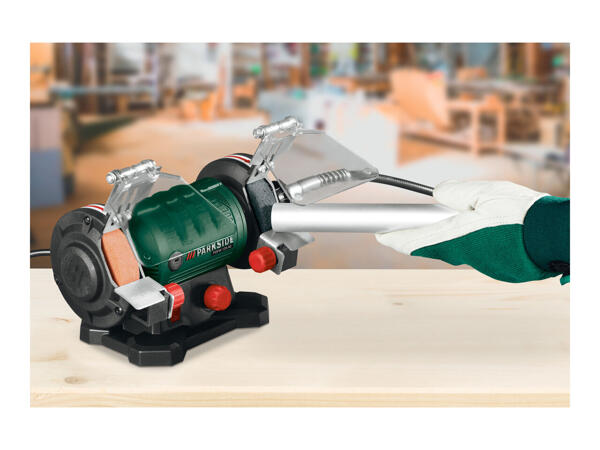 Parkside Double Bench Grinder With Flexible Drive Shaft