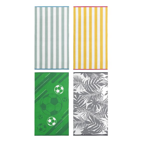 NOVITESSE(R) 				Drap de plage en velours