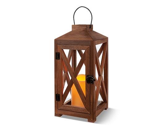 CASALUX Wood Candle Lantern