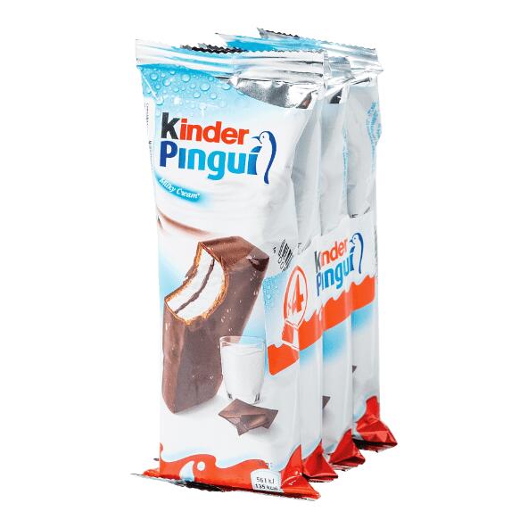 KINDER(R) 				Pingui Cacao, 4 pcs