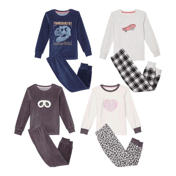 L&D(R) 	 				Pyjama en velours