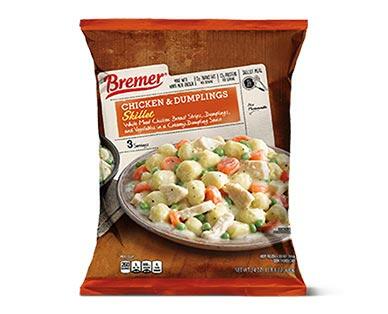 Bremer 
 Homestyle Beef or Chicken & Dumplings Skillet