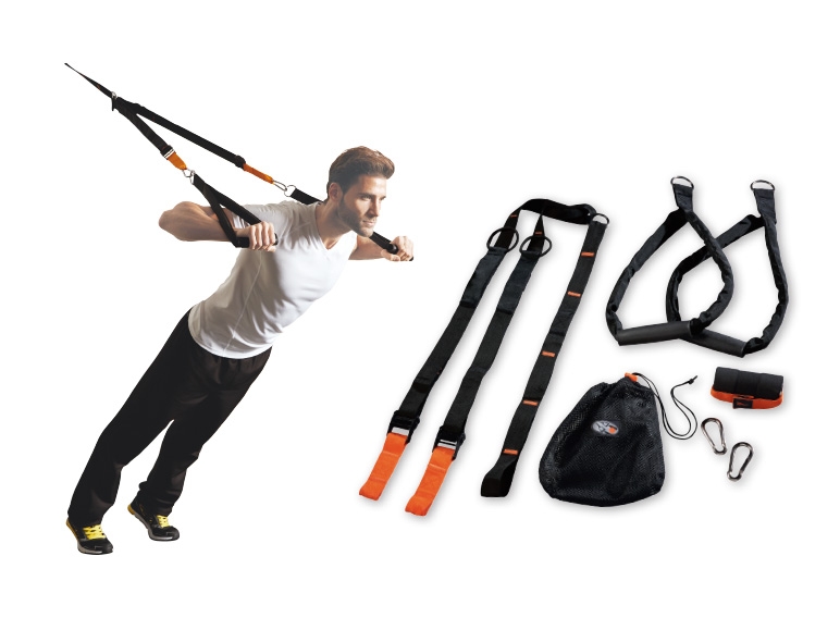 Crivit Suspension Trainer Resistance Band Set