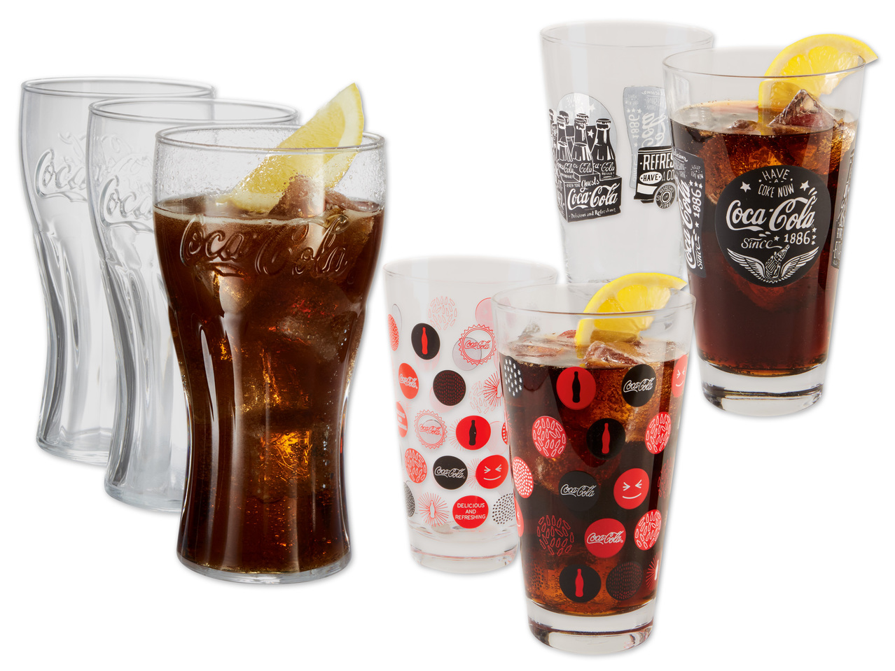 COCA-COLA(R) Gläser-Set