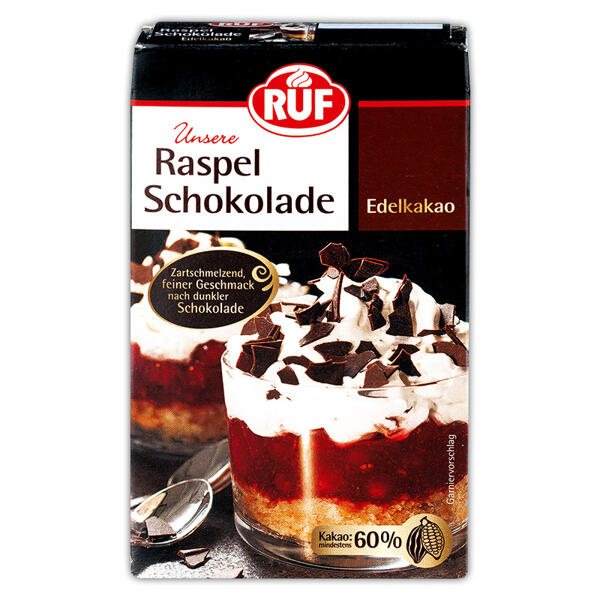 Raspelschokolade