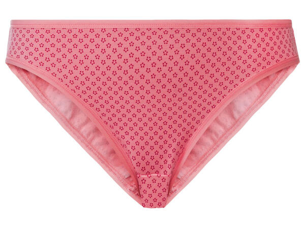 esmara(R) Damen Minislips, 5 Stück, mit hohem Baumwollanteil