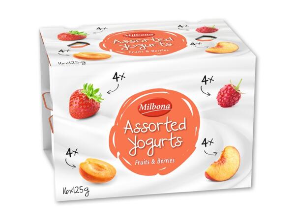 MILBONA Yoghurt med frugt