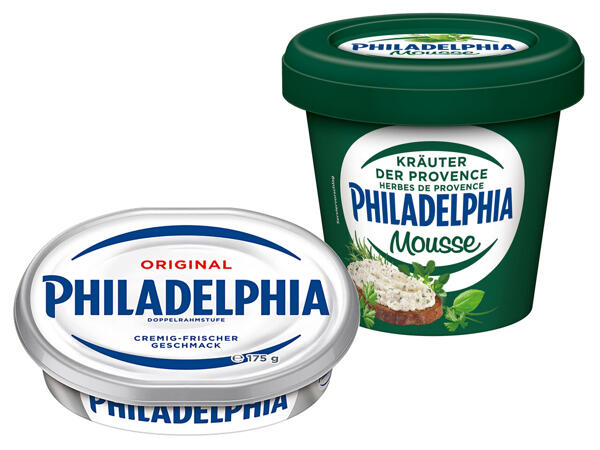 PHILADELPHIA Frischkäse oder Mousse