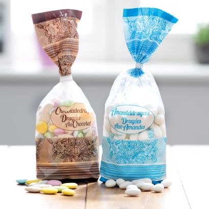 Schokoladendragees oder Mandeldragees