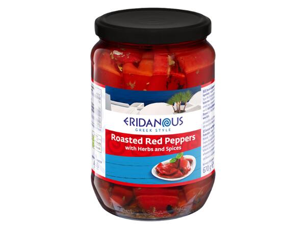 Roasted Peppers with Herbs