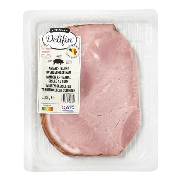 DÉLIFIN(R) 				Im Ofen gegrillter traditioneller Schinken