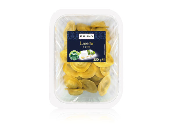 "Lunette" with Pesto