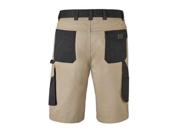 Parkside Men's Beige Work Shorts