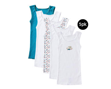 Baby Organic Cotton Singlets 5pk or Singletsuit 2pk