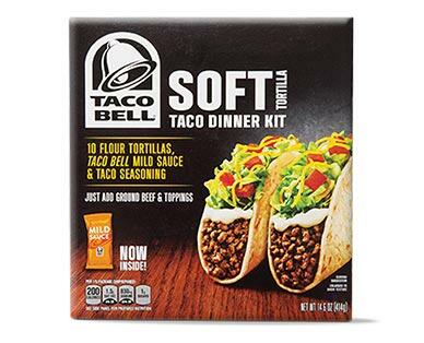 Taco Bell 
 Soft Taco Dinner Kit