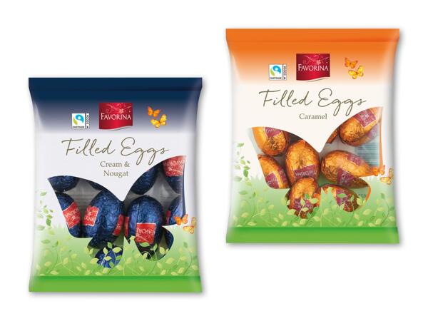 FAVORINA Fyldte chokoladeæg