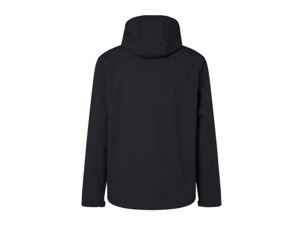 CRIVIT Men's Black Thermal Softshell Jacket