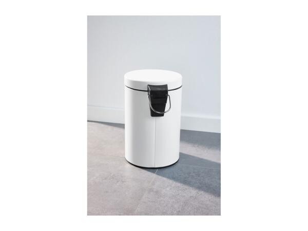 Livarno Home Pedal Bin - White