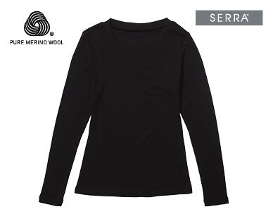 Women's Merino Scoop or V-Neck Top